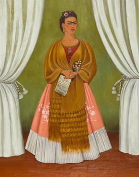 Frida Kahlo, Self-Portrait Dedicated to Leon Trotsky, 1937; The Honorable Clare Boothe Luce; © 2012 Banco de México Diego Rivera Frida Kahlo Museums Trust, Mexico, D.F. / Artists Rights Society (ARS), New York